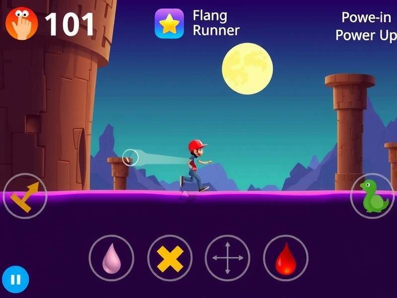 Papad Speed Runner Gameplay Screenshot